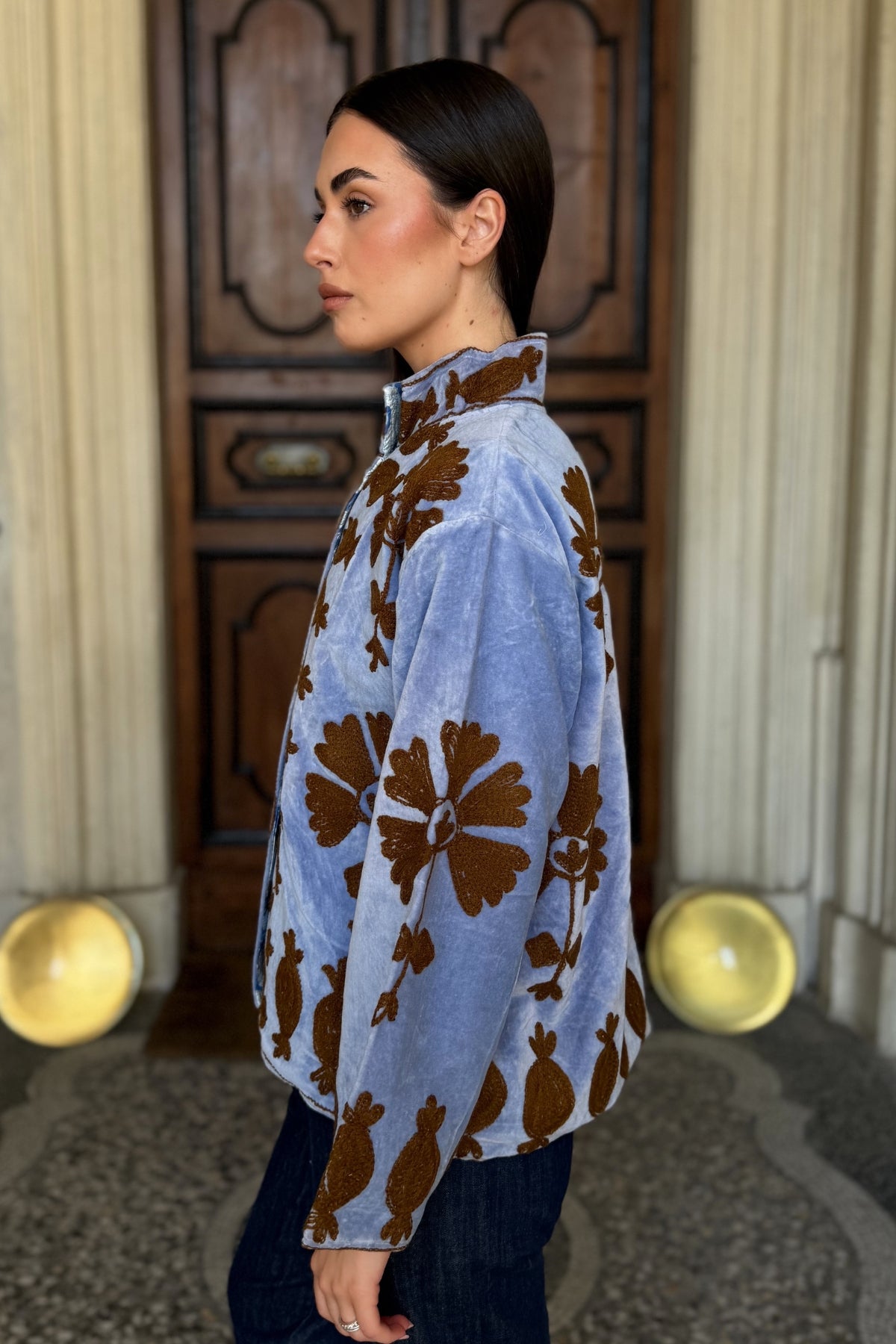 FABRICE PARIS - giacca kimono moucheron - 75