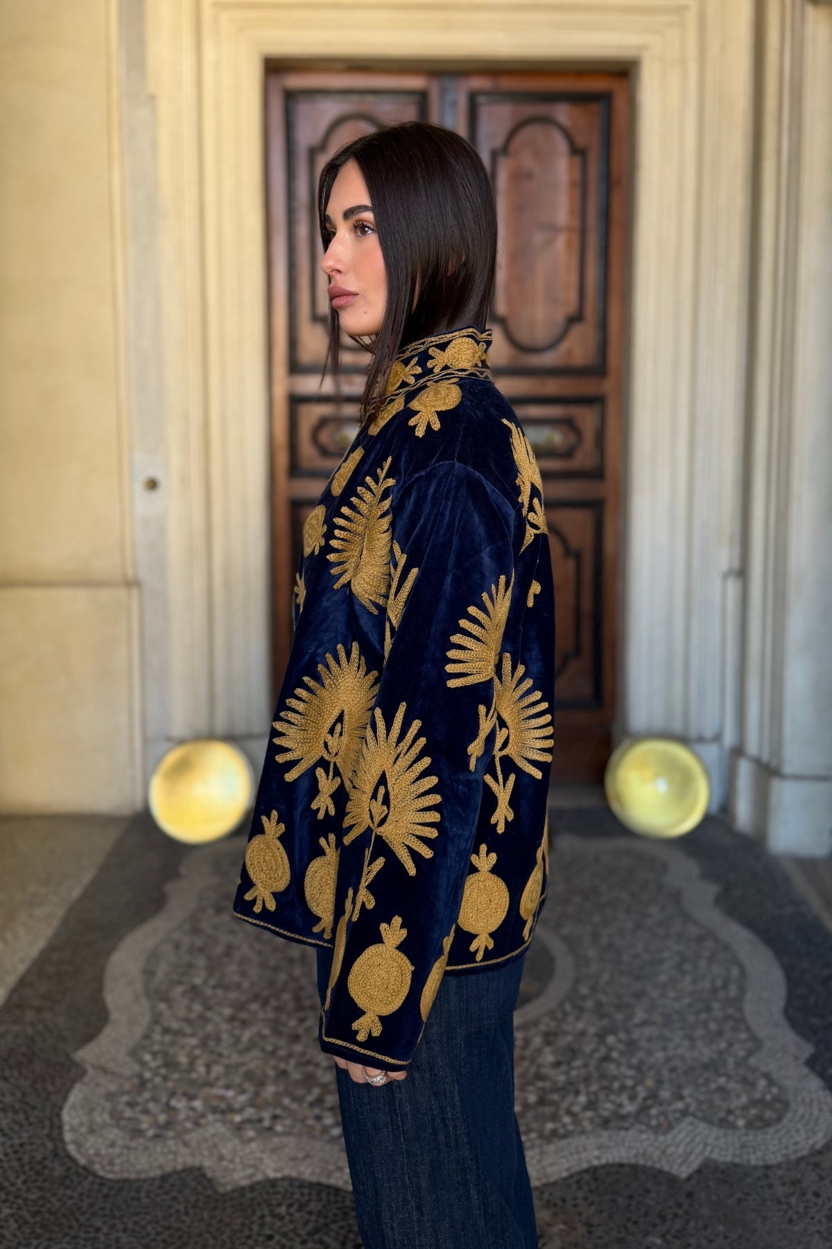 FABRICE PARIS - giacca kimono moucheron - 155