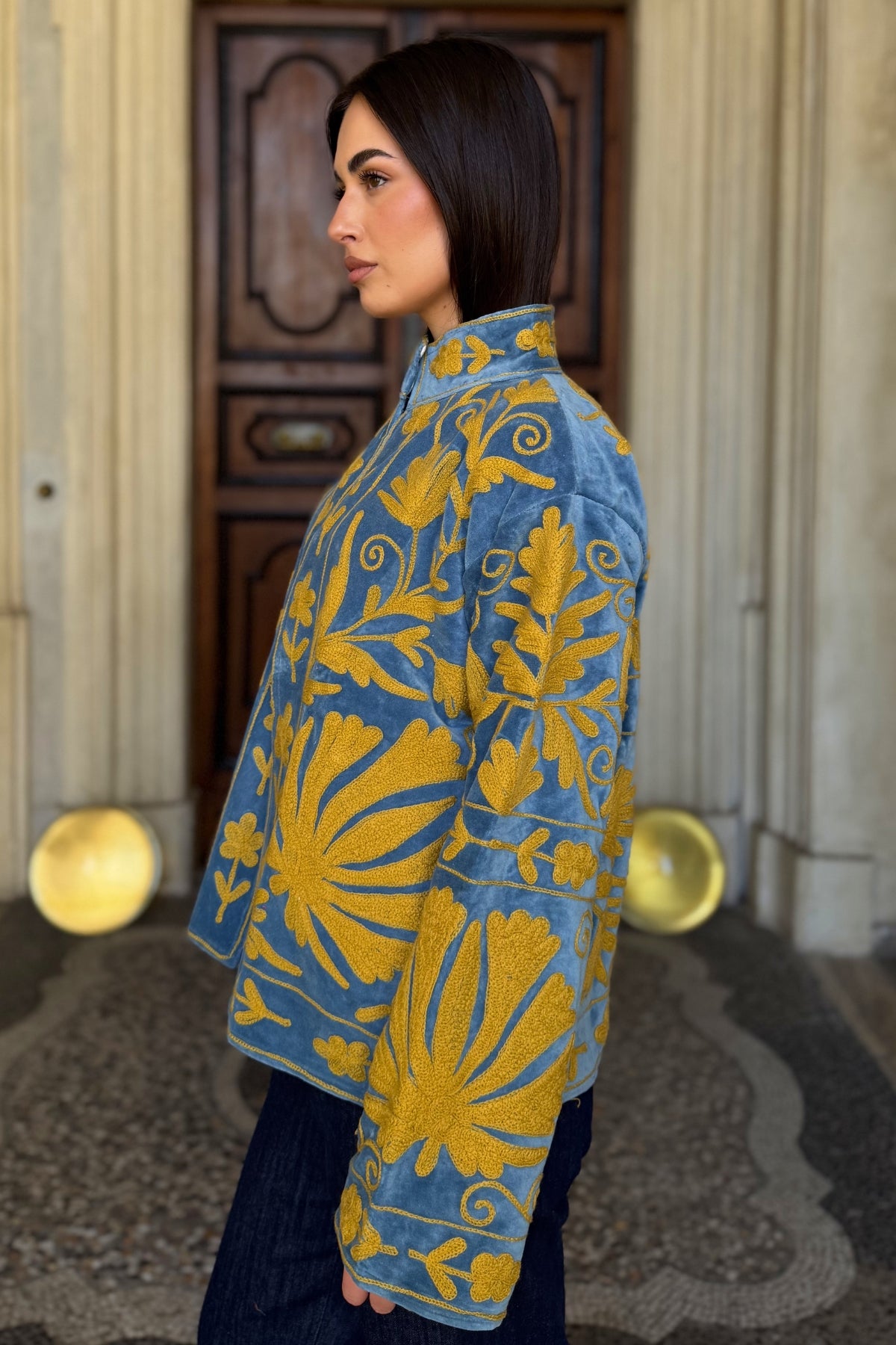 FABRICE PARIS - giacca kimono moucheron - 36