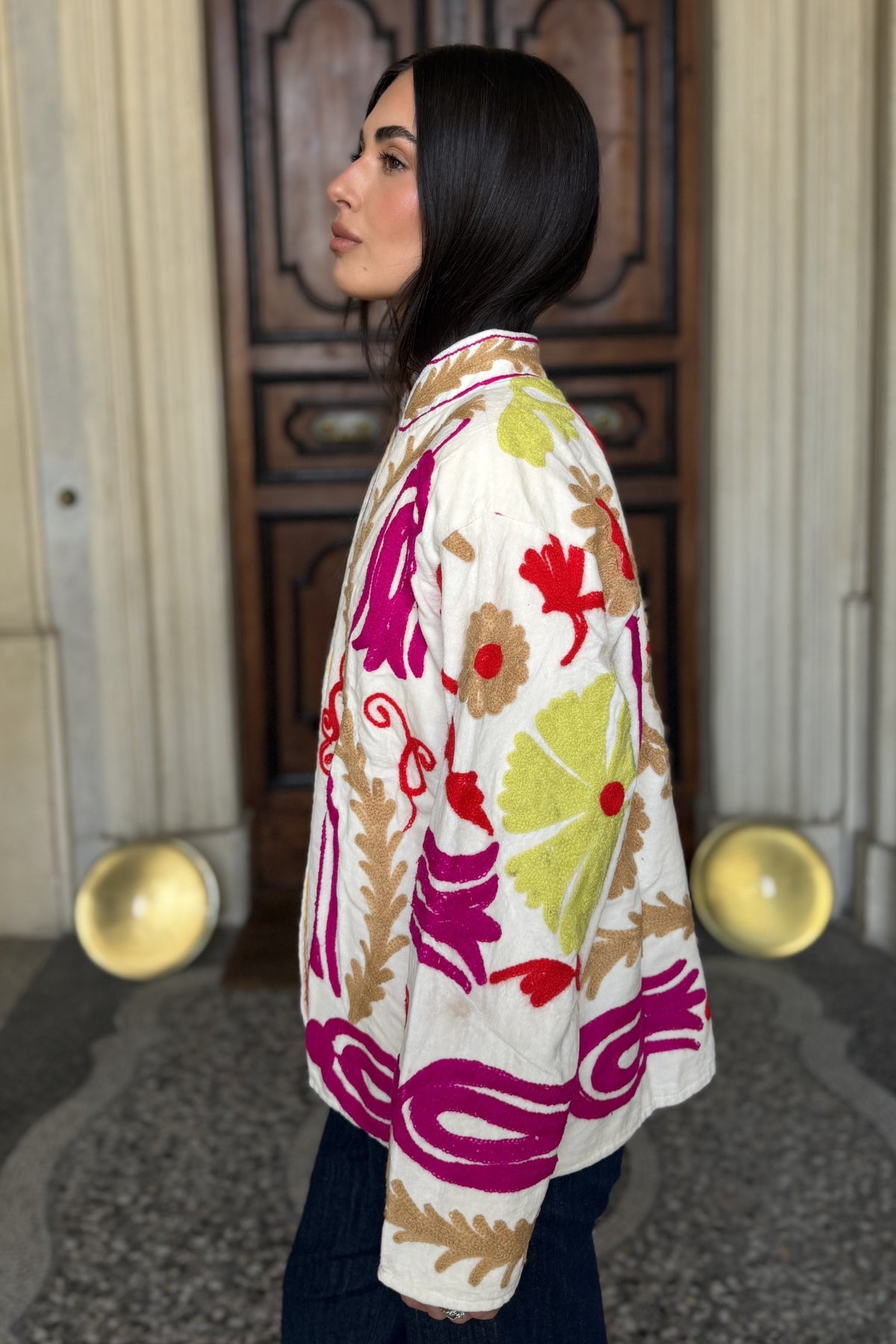 FABRICE PARIS - giacca kimono moucheron - 128
