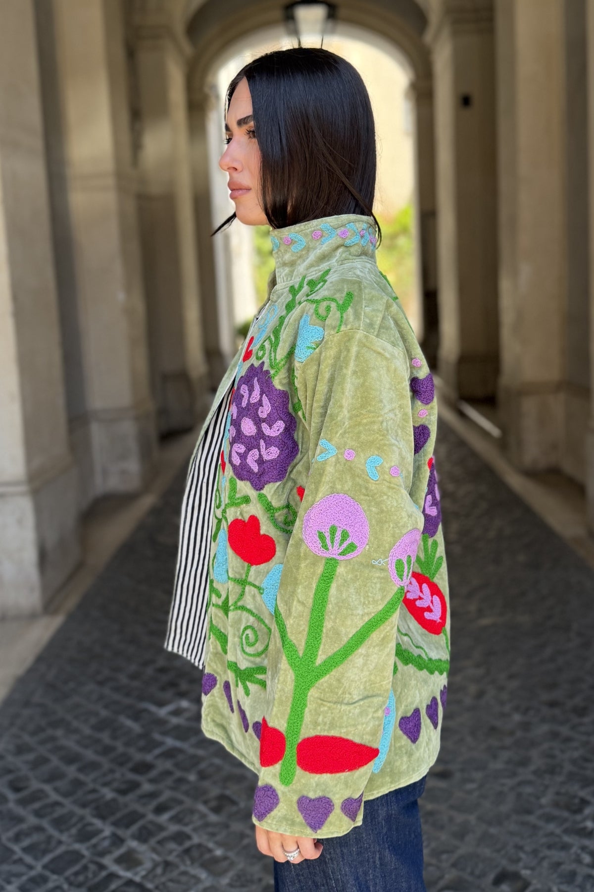 FABRICE PARIS - giacca kimono moucheron - 134