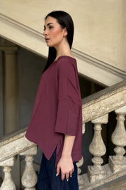 ARTEFILIA-MILANO - blusa marea - BOLGHERI