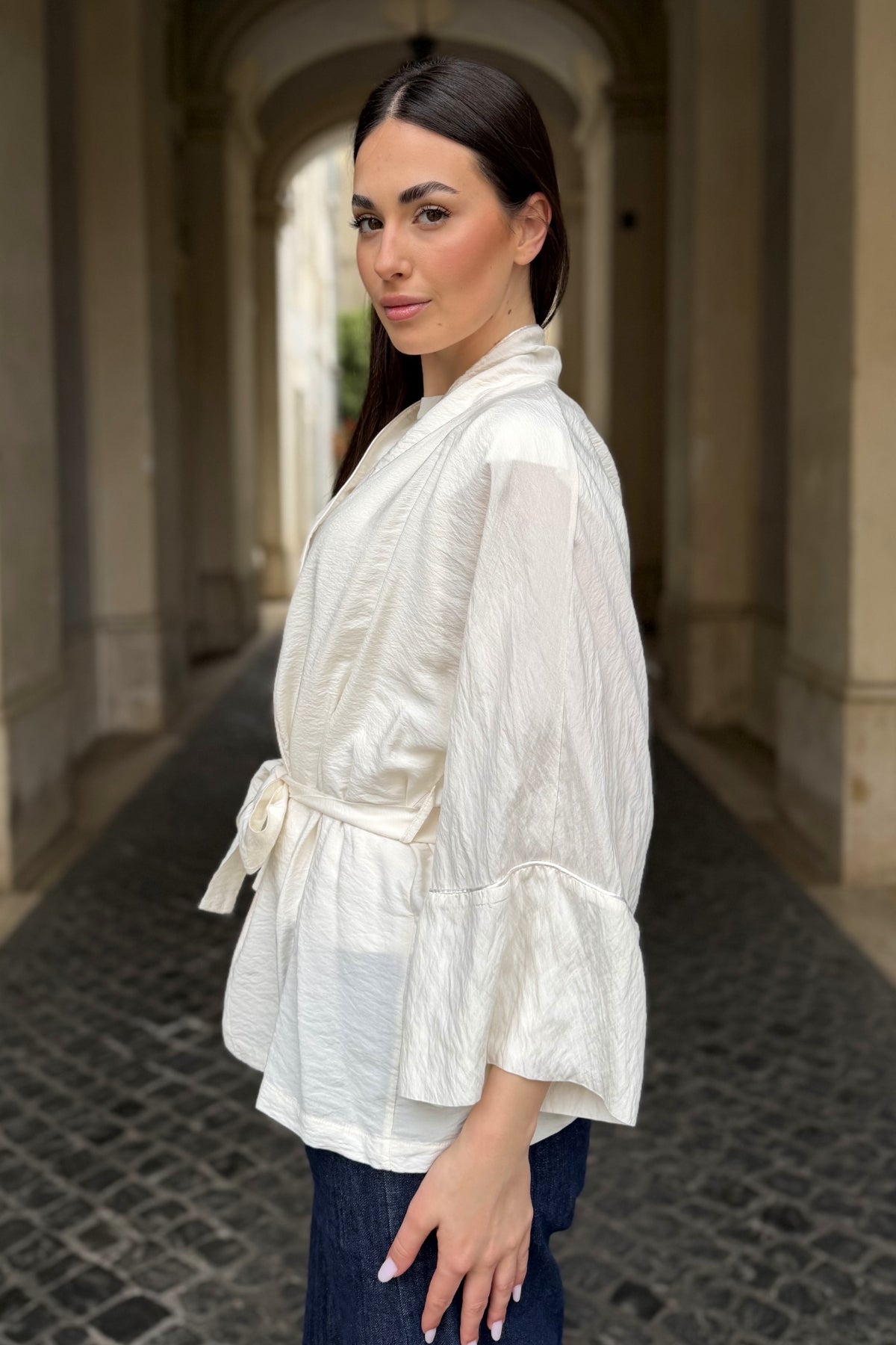 ARTEFILIA-MILANO - kimono marea - BURRO