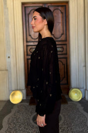 MAISON HOTEL - blusa caterine - BLACKOUT
