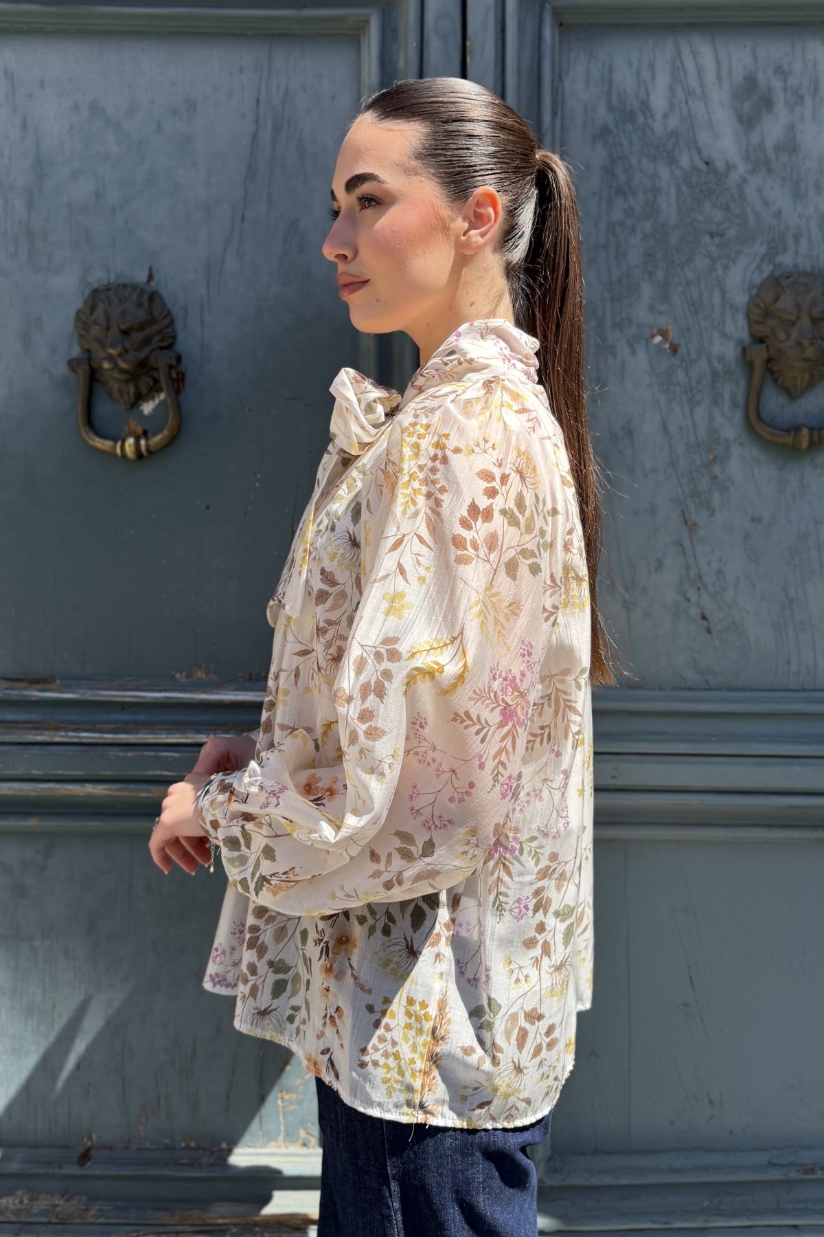 FLOW - camicia amelie - BURRO FLOWERS 2