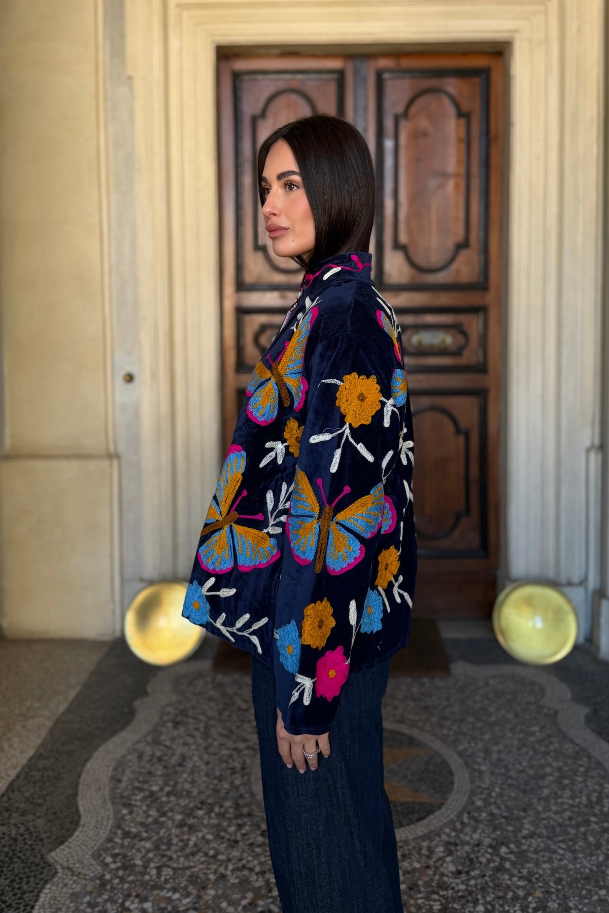 FABRICE PARIS - giacca kimono moucheron - 159