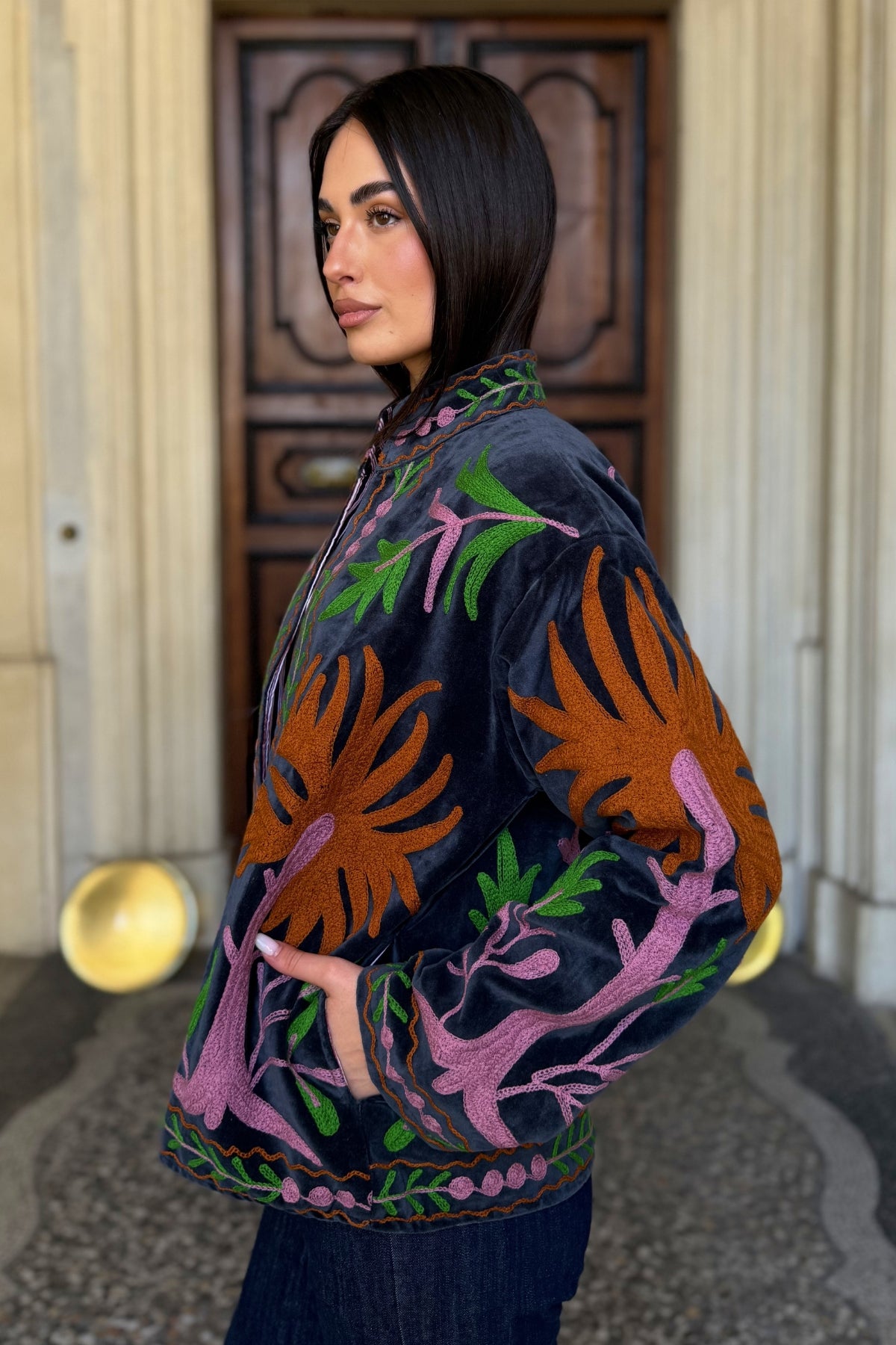 FABRICE PARIS - giacca kimono moucheron - 45