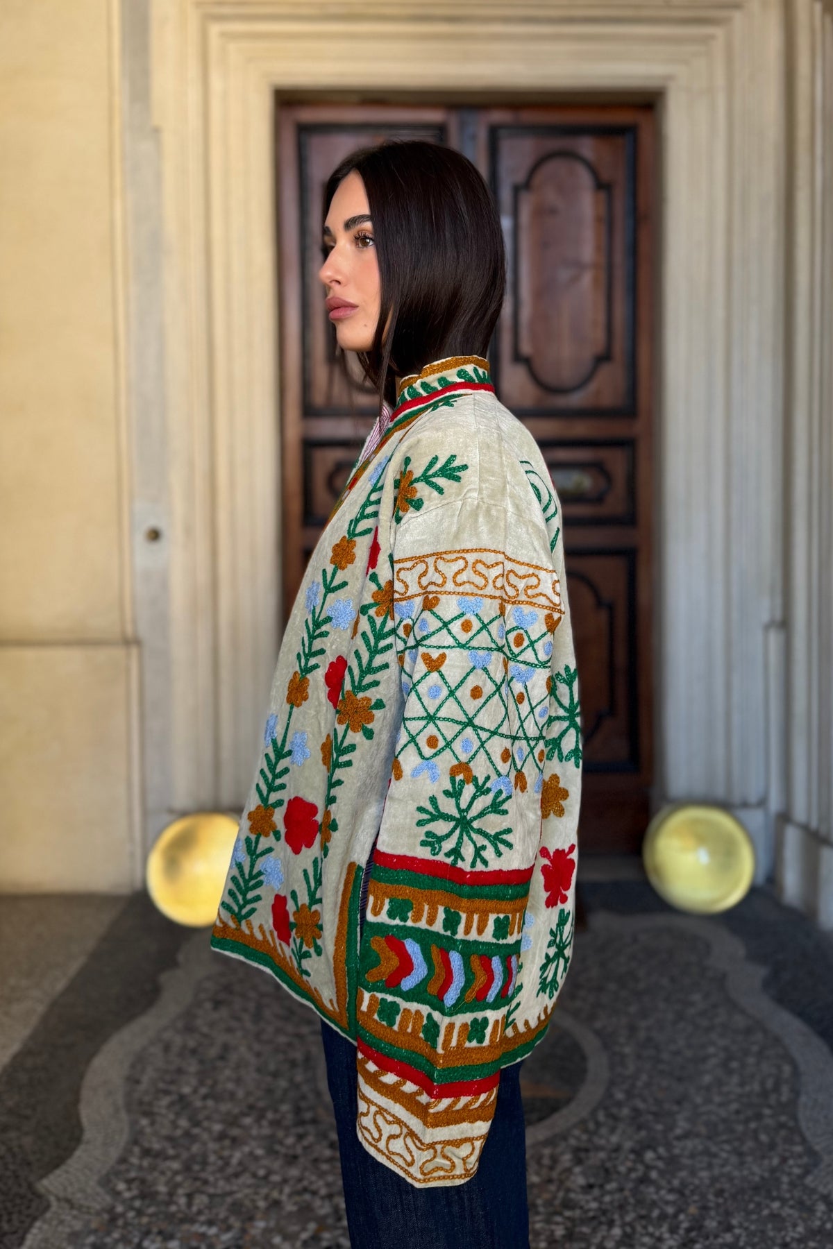 FABRICE PARIS - giacca kimono moucheron - 157