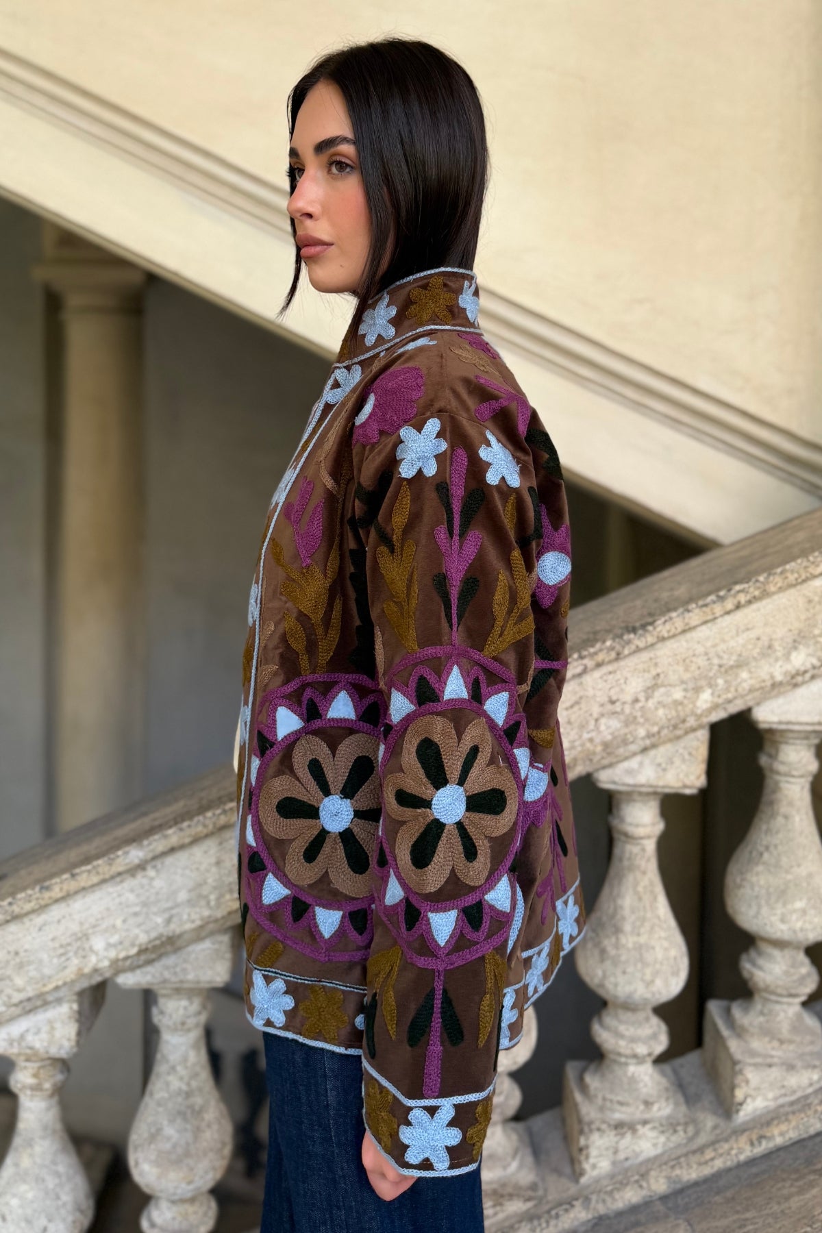 FABRICE PARIS - giacca kimono moucheron - 43