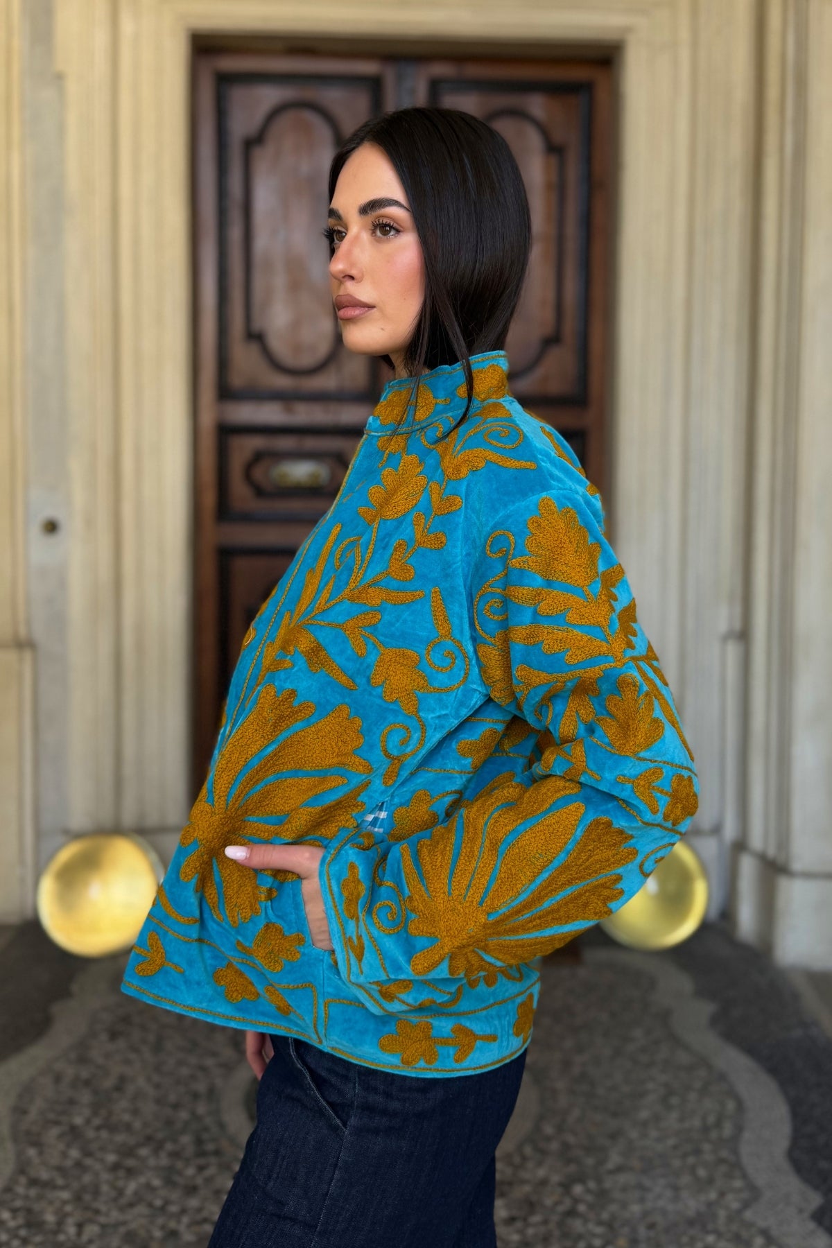 FABRICE PARIS - giacca kimono moucheron - 49
