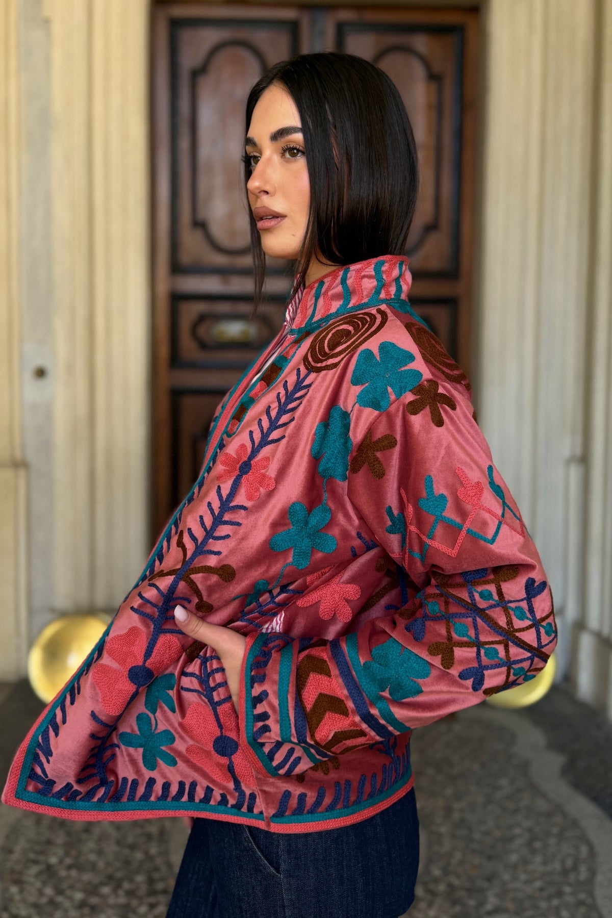 FABRICE PARIS - giacca kimono moucheron - 42