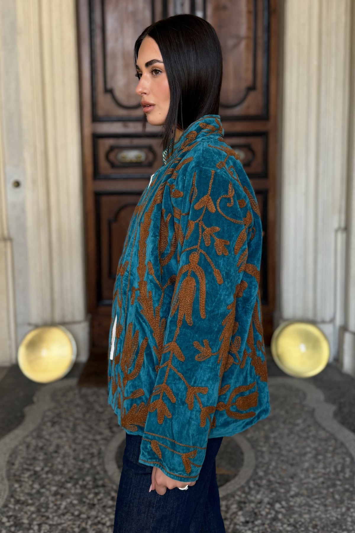 FABRICE PARIS - giacca kimono moucheron - 137