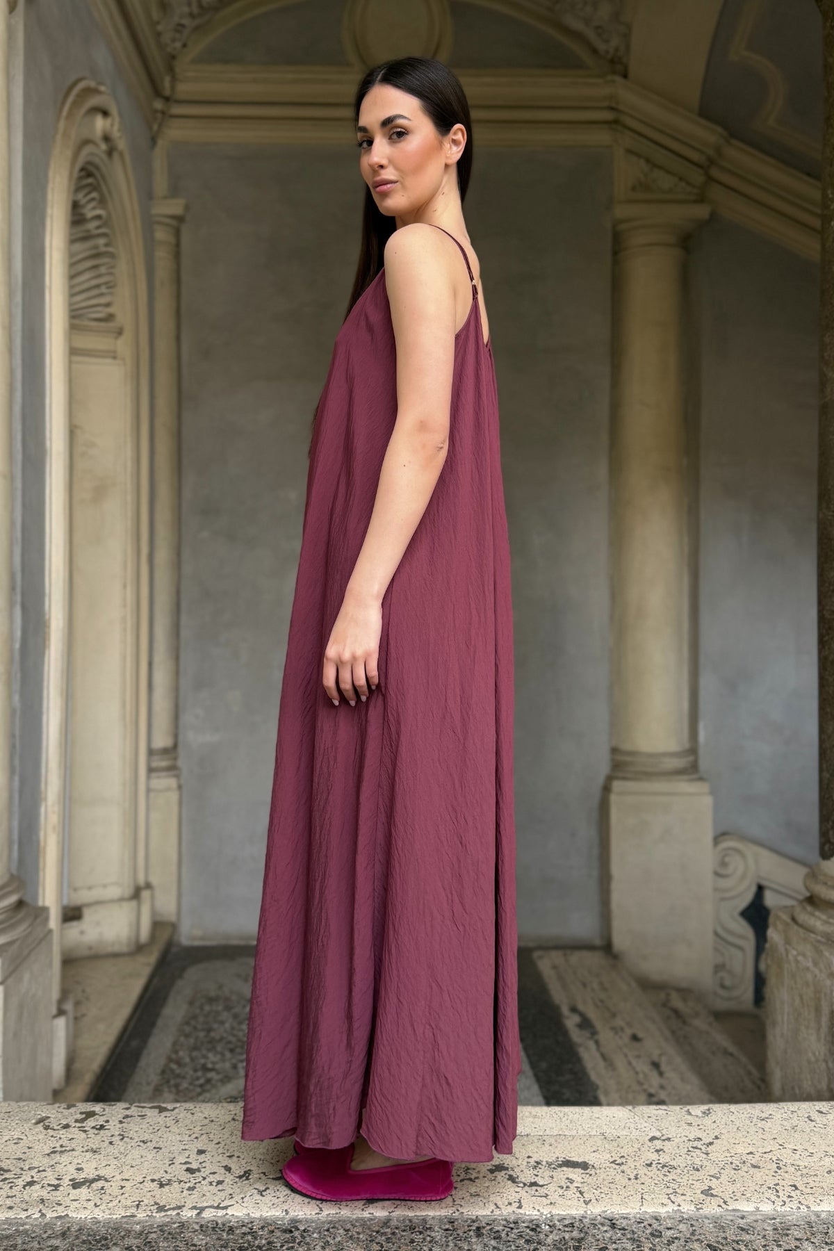 ARTEFILIA-MILANO - abito laccini marea - BOLGHERI