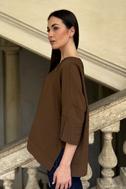 ARTEFILIA-MILANO - blusa marea - GIANDUIA