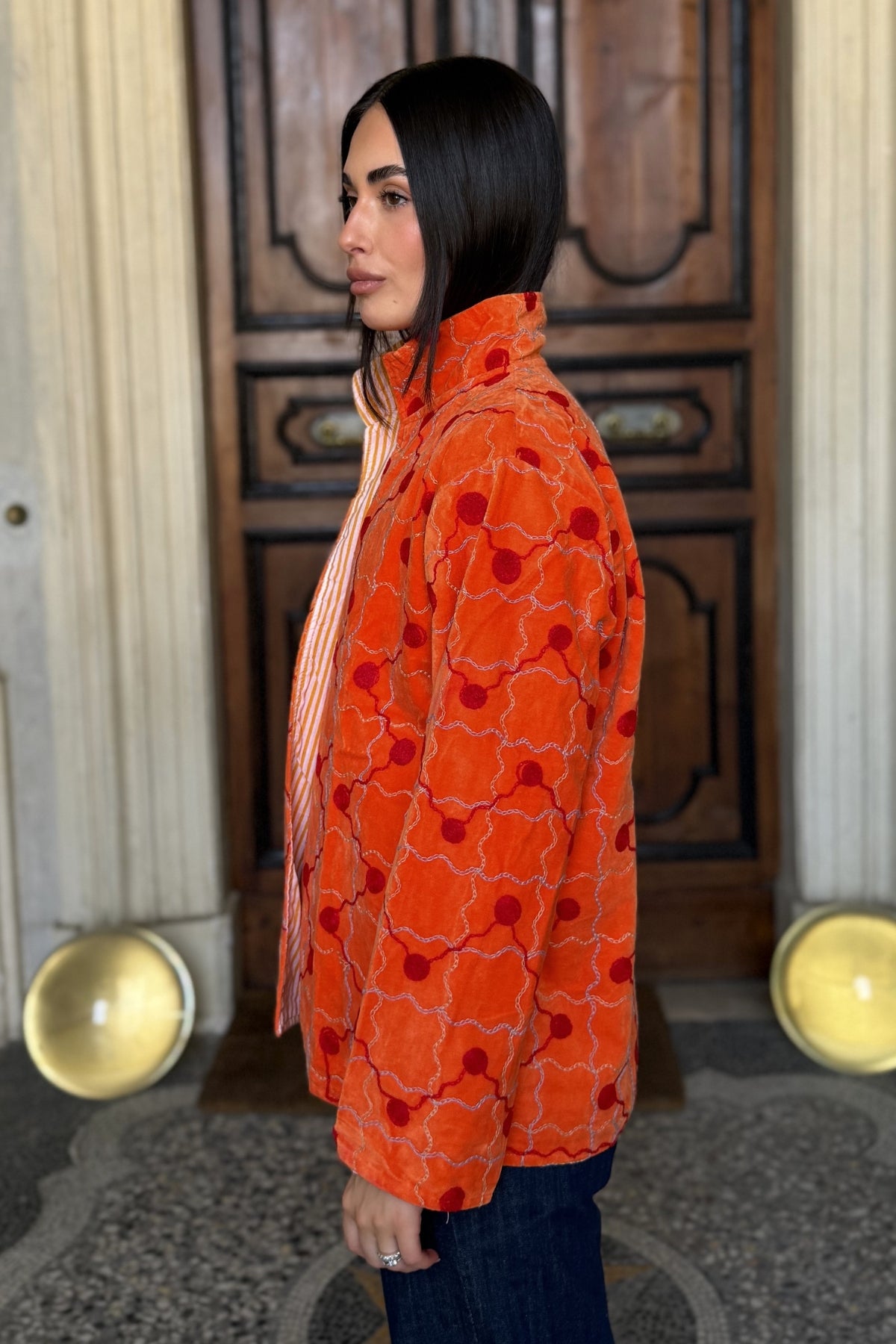 FABRICE PARIS - giacca kimono moucheron - 97