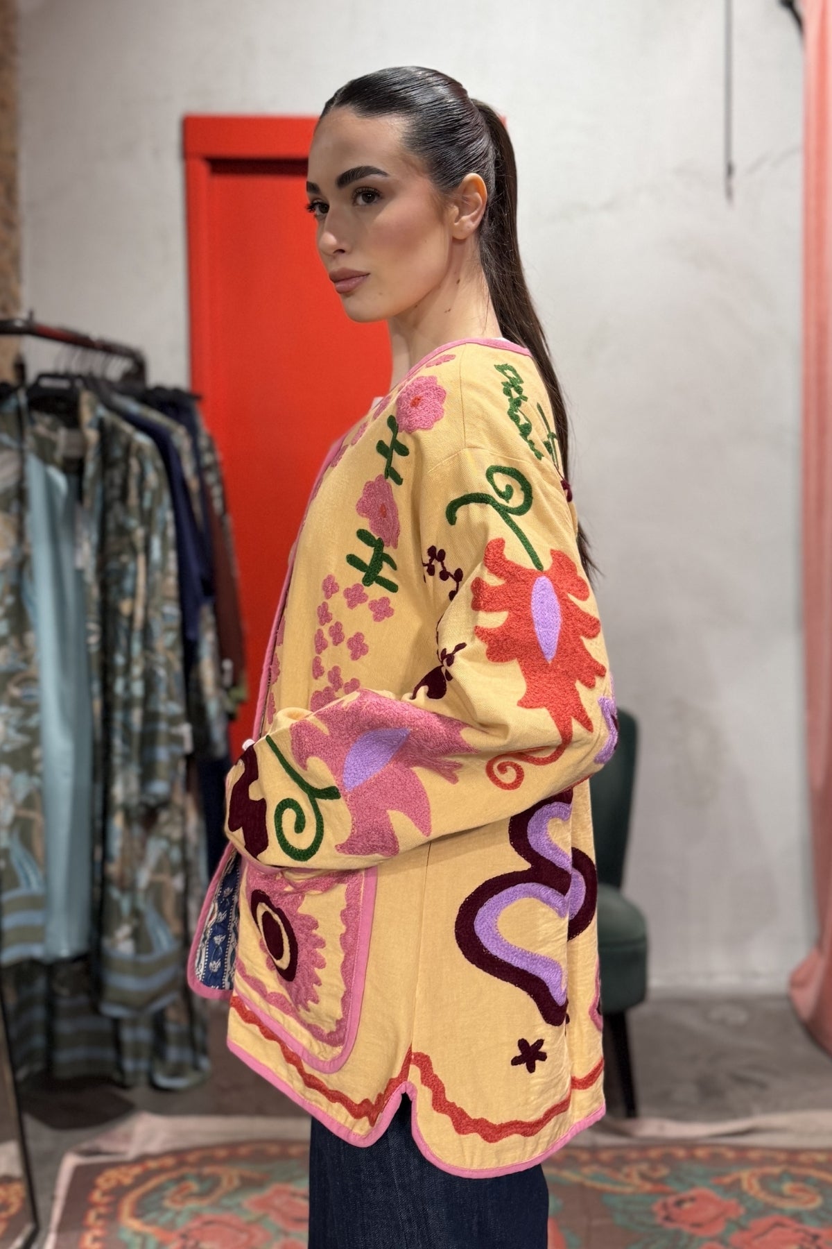 SISSEL EDELBO - jacket maggie - SUZANI PEACH