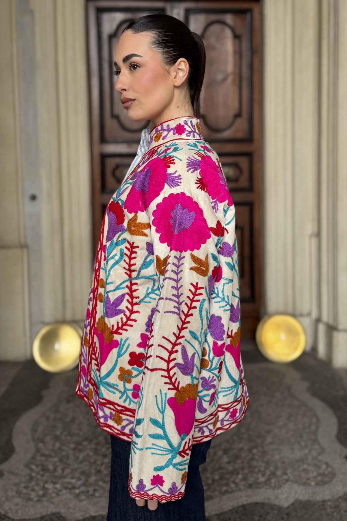FABRICE PARIS - giacca kimono moucheron - 11