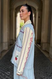 SISSEL EDELBO - camicia louise - BABY BLUE