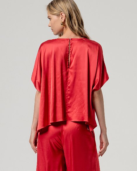 SURKANA - blusa hien - ROSSO