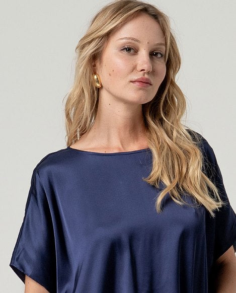 SURKANA - blusa hien - AZUL NOCHE