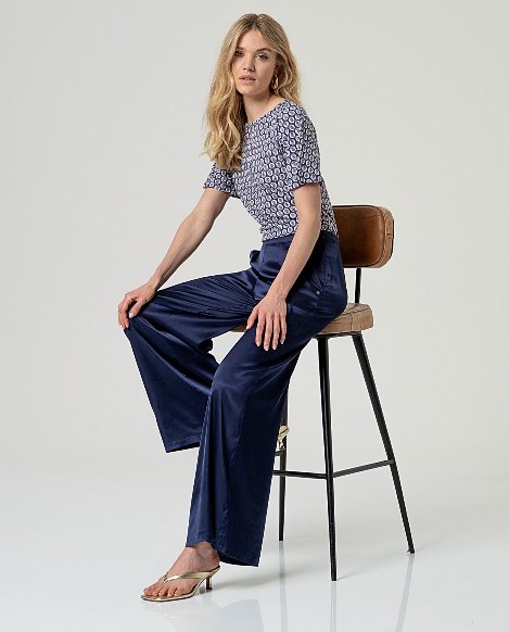 SURKANA - pantaloni hien - AZUL NOCHE