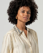 SURKANA - camicia inlo maniche 3/4 - CRUDO