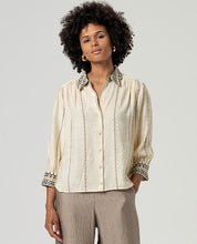 SURKANA - camicia inlo maniche 3/4 - CRUDO