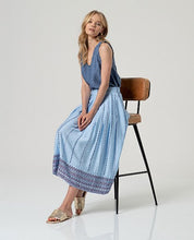 SURKANA - maxi gonna inlo - CELESTE POLVERE