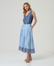 SURKANA - maxi gonna inlo - CELESTE POLVERE