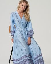 SURKANA - abito inlo - CELESTE POLVERE