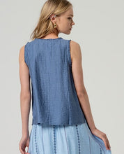 SURKANA - top inte spalline - AZUL