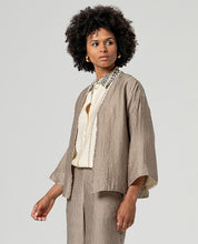 SURKANA - giacca kimono inte - SAND