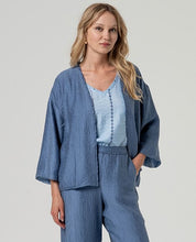 SURKANA - giacca kimono inte - AZUL