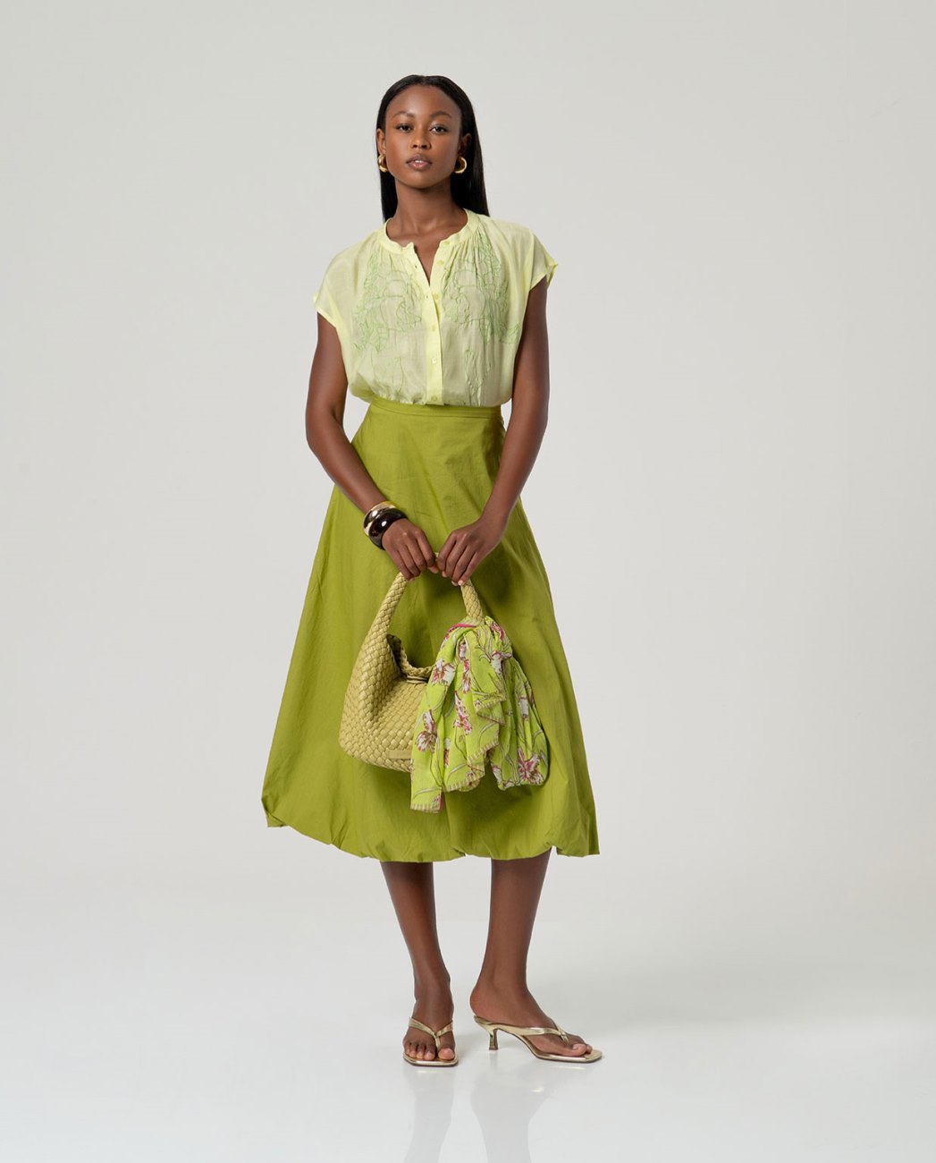 SURKANA - gonna baku cotone - OLIO