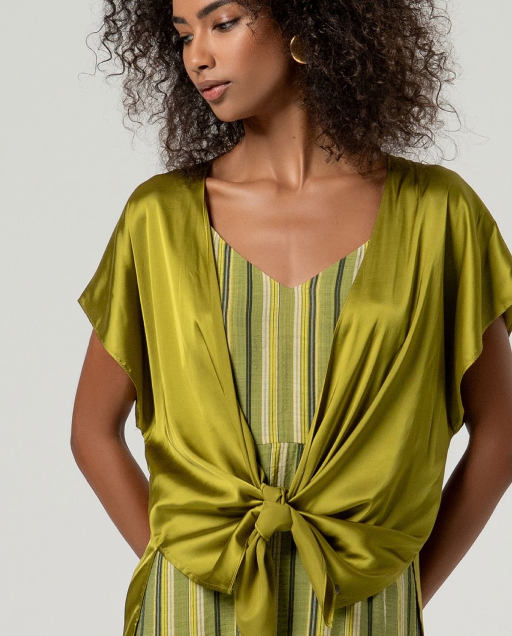 SURKANA - blusa biso nodo - OLIO