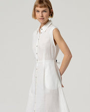 SURKANA - abito camicia nape - BIANCO