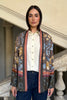 WU-SIDE - giacca kimono viscosa - MILITARE TABACCO