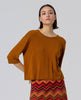 SURKANA - maglia manica 3\4 - OCRE