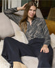 SURKANA - pantalone palazzo - NERO
