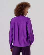 SURKANA - camicia splle a sbuffo - PORPORA