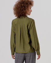 SURKANA - camicia splle a sbuffo - VERDE