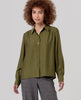 SURKANA - camicia splle a sbuffo - VERDE
