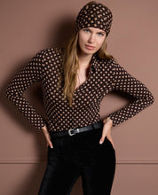 SURKANA - pantalone dritto velluto - NERO