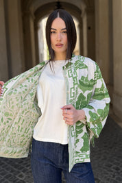 one-hundred-stars-1 - summer jacket - GIANT WILLOW GREEN