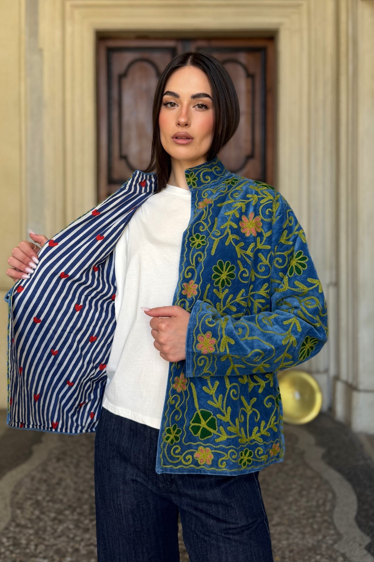 FABRICE PARIS - giacca kimono moucheron - 53