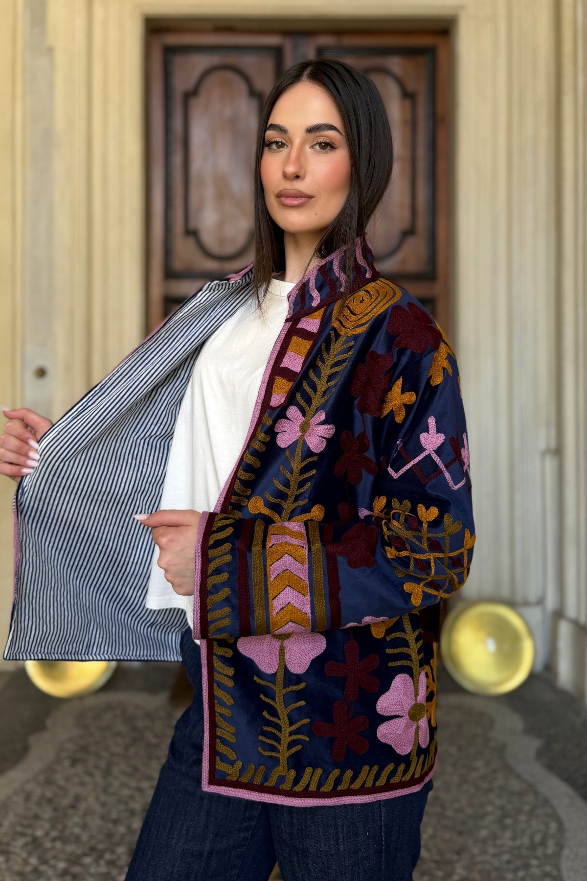 FABRICE PARIS - giacca kimono moucheron - 65