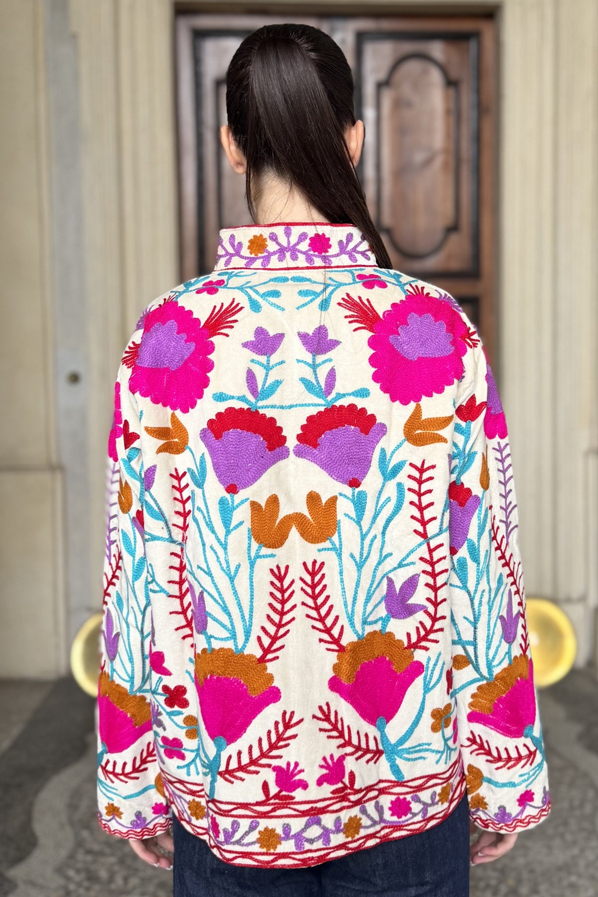 FABRICE PARIS - giacca kimono moucheron - 11