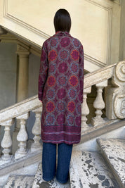 WU-SIDE - kimono viscosa mid - AMARENA