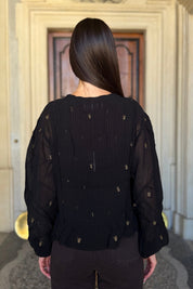 MAISON HOTEL - blusa caterine - BLACKOUT