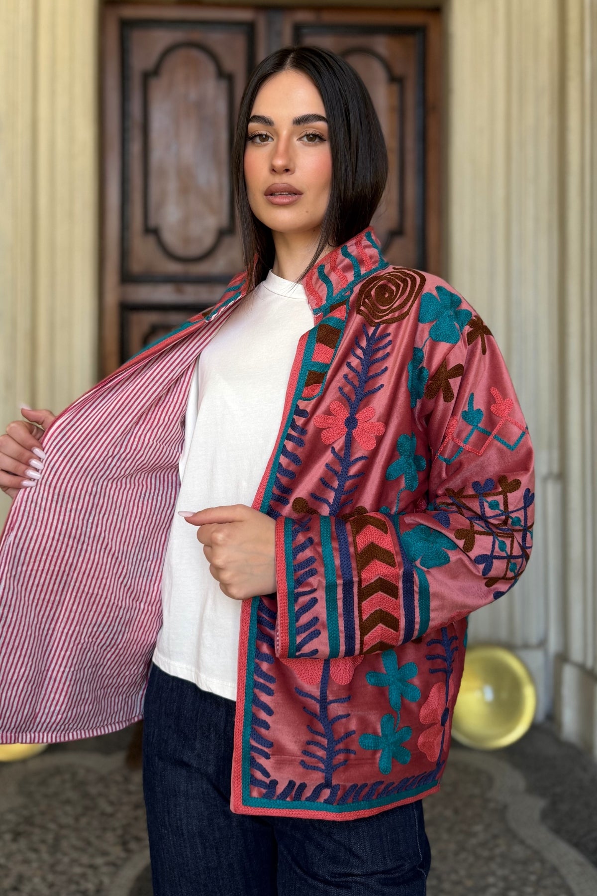 FABRICE PARIS - giacca kimono moucheron - 42